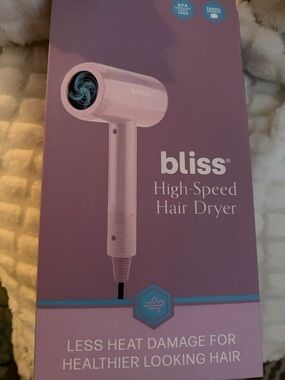 Bliss Compact High-Speed Hair Dryer in Light Pink